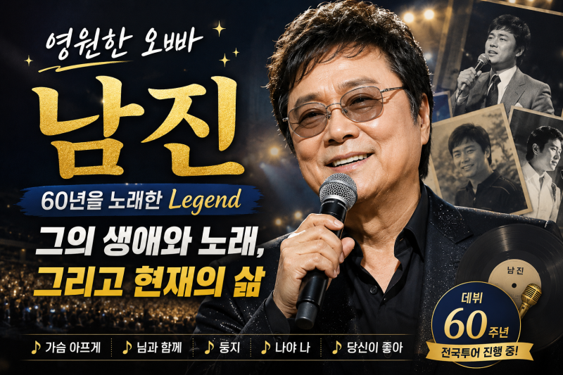 영원한 오빠 남진, 그의 생애와 노래 그리고 현재의 삶