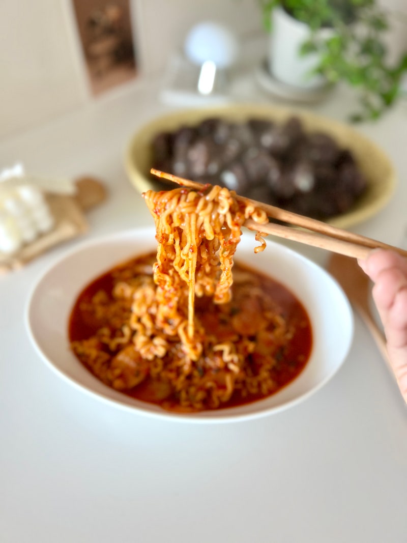 백종원 라볶이 레시피 집에 있는 떡국떡으로 간단하게