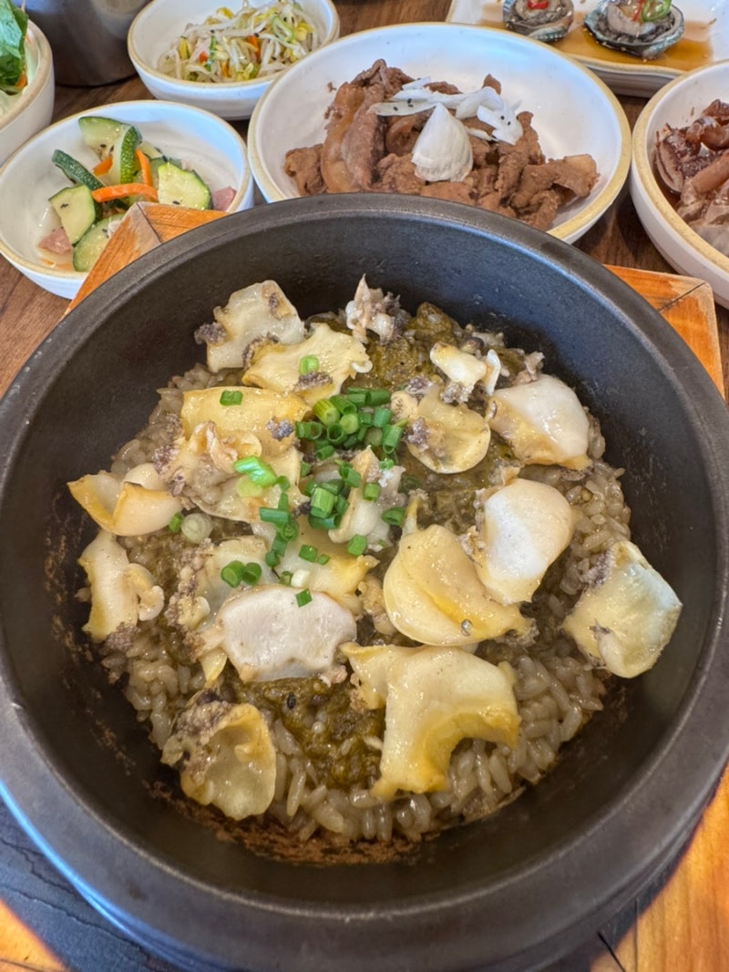 [제주 전복솥밥 맛집] “장모식탁” 내돈 내산 (웨이팅, 주차, 맛 등)