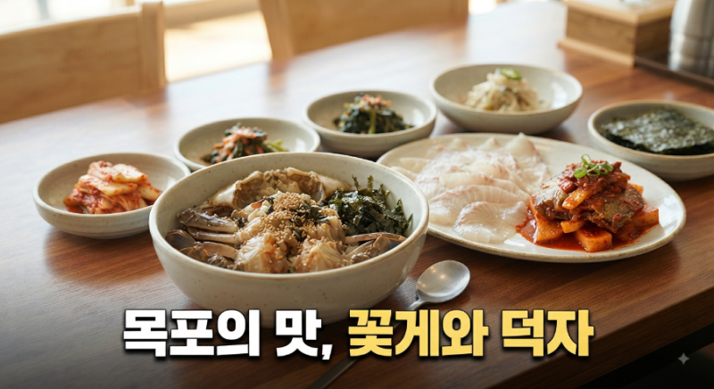 독박투어5 목포 맛집 지역 어디? 총정리(+꽃게, 덕자회, 덕자찜)
