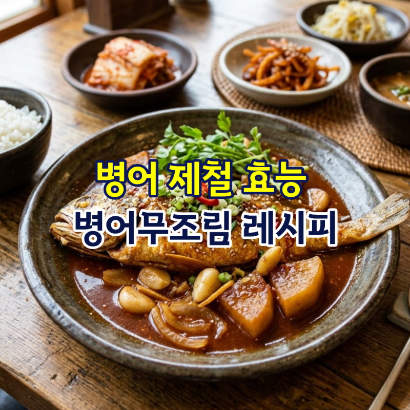 병어 제철 효능 레시피