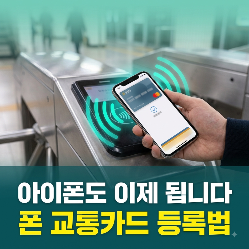 삼성페이·애플페이 교통카드 등록법, 아이폰도 이제 폰으로 탑니다 (갤럭시·아이폰)
