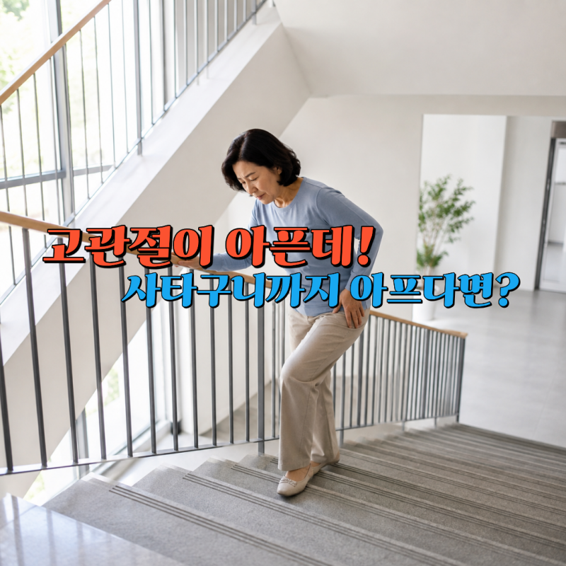 고관절 통증과 사타구니 통증이 함께 나타나는 이유