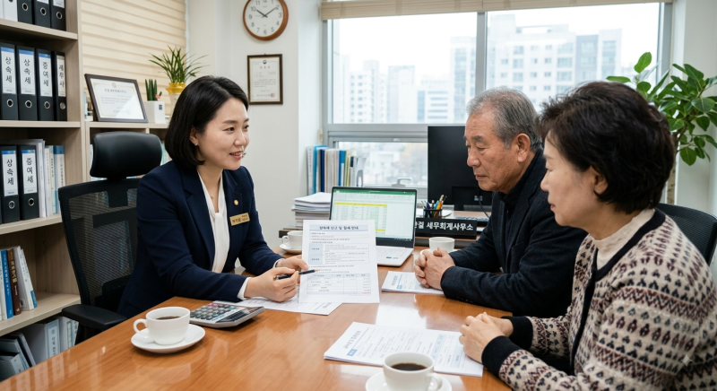 부모 재산 상속 받는 자녀 2026년 상속세율·5억 공제·배우자공제까지 상속세를 자동계산하는....