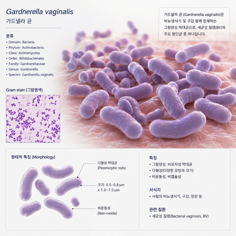 가드넬라균 검사에서 양성이라면? 가드넬라 증상과 치료 알아보기