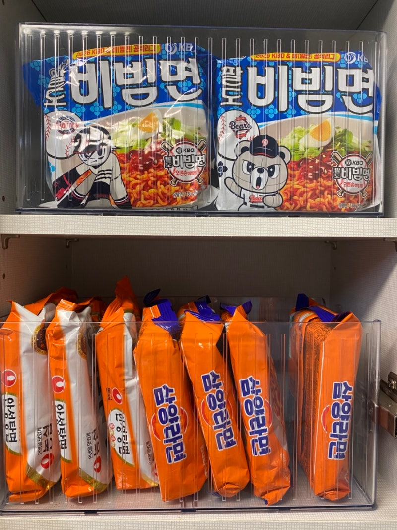 데일리블룸 투명 주방 수납함 국내 최대 사이즈로 완성한 팬트리 정리