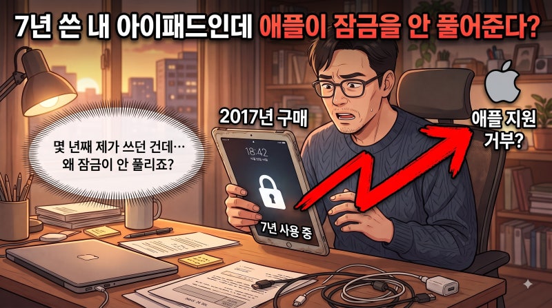 7년 쓴 내 아이패드인데 애플이 잠금을 안 풀어준다? 소송 결과는?