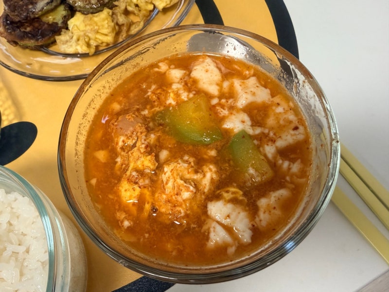 다담 순두부찌개 양념으로 초간단 순두부찌개 만들기｜요리초보도 10분 만에 완성