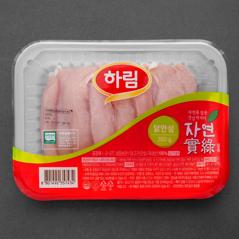 잘 나가는 제품 닭안심 하림 자연실록 무항생제 인증 닭 안심 (냉장) 추천