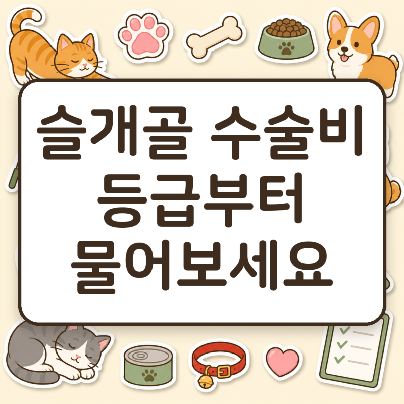 강아지 슬개골 탈구 수술 비용, 80만원과 150만원은 같은 수술이 아닙니다