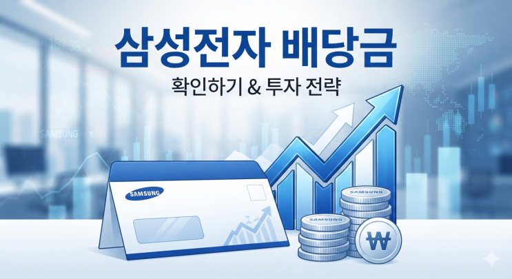 <b>삼성전자 배당금</b>의 모든 것! 2026년 최신 일정, 특별<b>배당</b>, 주식 보유....