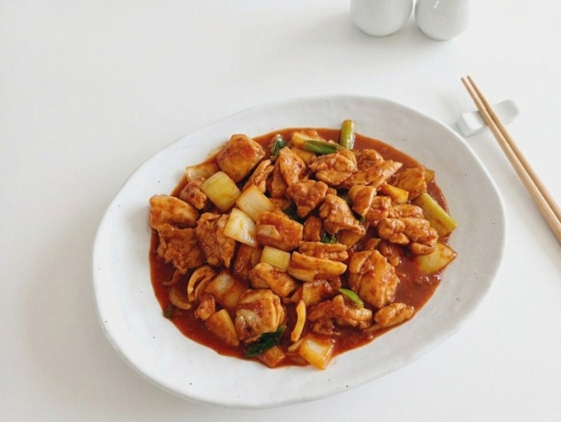 순살 닭다리살로 지코바 치킨 만들기 집에서 즐기는 숯불양념 치킨 양념장