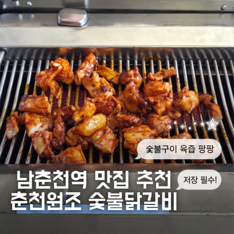 남춘천역 맛집 추천 춘천원조숯불닭갈비 | 경춘선 타고 가는 숯불 닭갈비 맛집 (내돈내산)