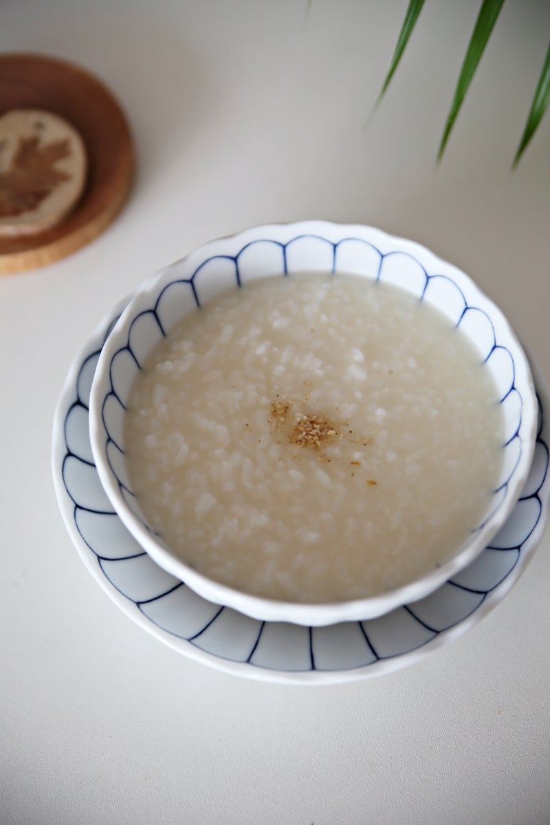 밥으로 흰죽 끓이는 법, 장염죽 만들기 간단한 속 편한 음식