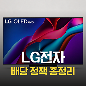 LG전자 배당금 지급일 배당락일, 중간배당 500원에 자사주 1,000억까지