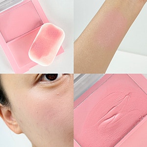 홀리카홀리카 틴티드 밀크 크림 블러쉬 헤이버니 후기, 핑잘봄 여쿨 뽀용 핑크 블러셔