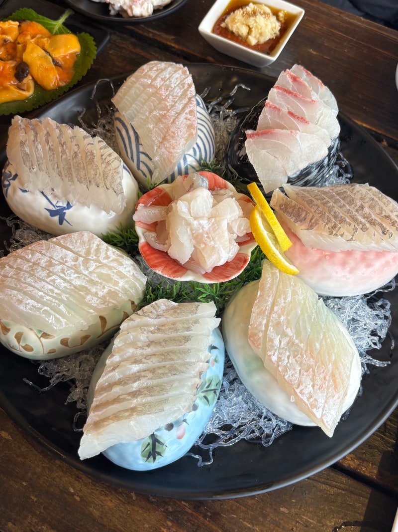 강릉경포대횟집 강문해변 애견동반 맛집 경포 팔도강산