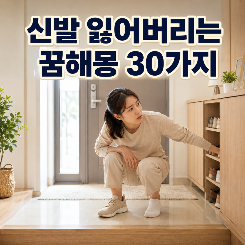 신발 잃어버리는 꿈해몽 상황별 30가지｜한쪽 신발을 잃어버리거나 다시 찾는 꿈의 의미