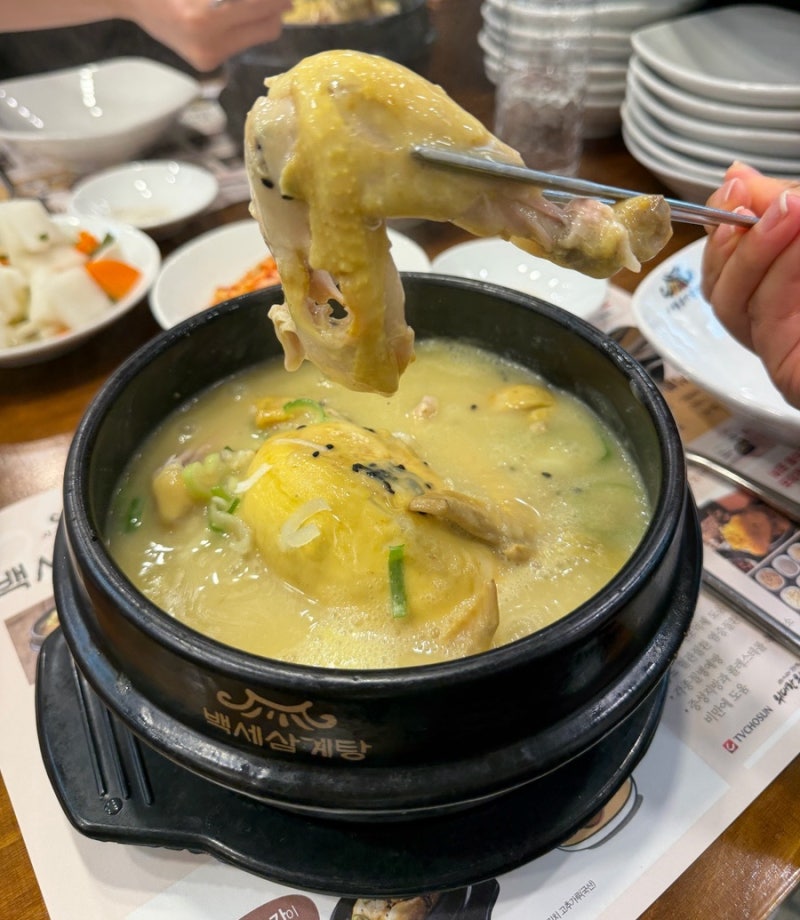수원 삼계탕 맛집 고색동 백세삼계탕 복날 웨이팅 추천 후기