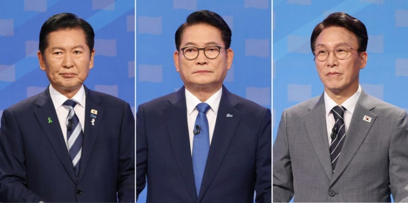압도적 1위? 민주당 당대표 후보 지지율, 반전의 서막