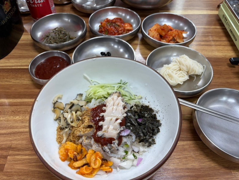 포항 물회 현지인맛집 전국3대 고추장물회 전문점[오대양물회]후기
