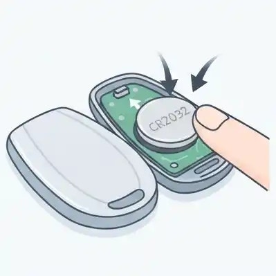 현대 아반떼 스마트키 배터리 교체 방법 및 방전 시 비상 시동 거는 법