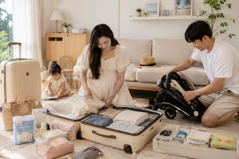 임신 26주 오키나와 여행｜아이와 함께 떠나기 한 달 전, 미리 준비한 것들