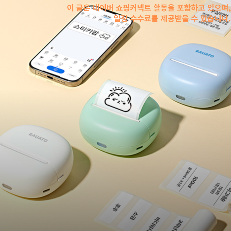 라벨 스티커프린터 2종 비교, 휴대성과 사용성 기준으로 고른다면