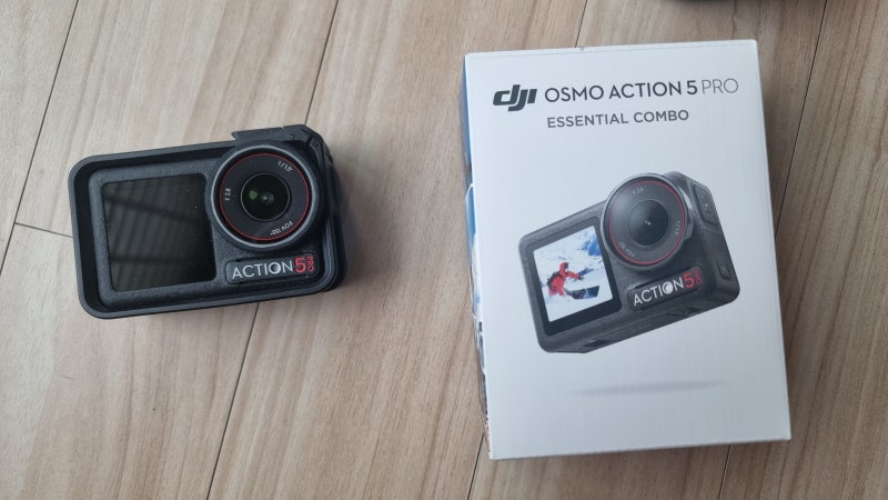 초보 브이로그 dji 액션캠5를 보내고 포켓3 구매
