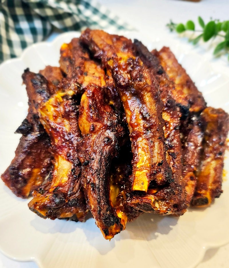 등갈비 바베큐 레시피 쪽갈비 양념 등갈비구이 만들기