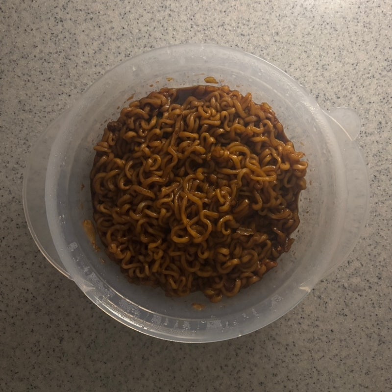 짜파게티 맛있게 끓이는법 레시피 전자렌지 시간 물양