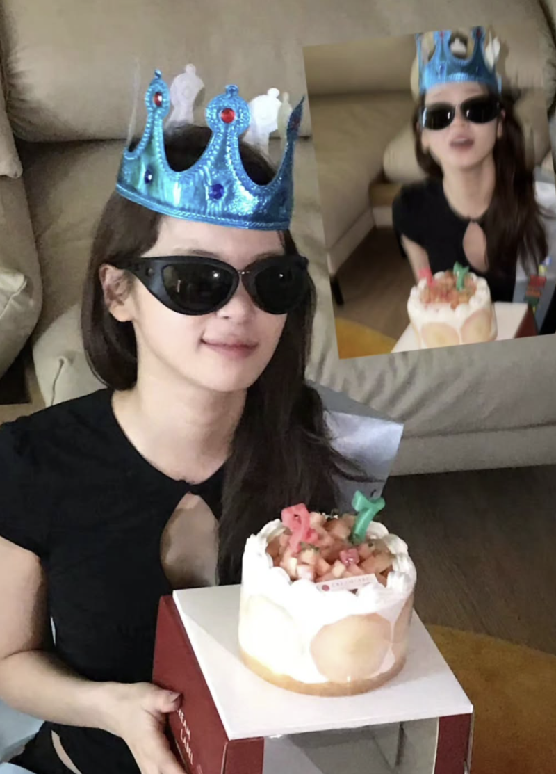 [셀럽패션] 르세라핌 김채원 생일 파티 패션! 인스타 속 블랙 티셔츠 어디 거?