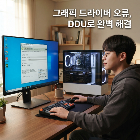 그래픽카드 드라이버 삭제 DDU 사용법: 블루스크린·오류 완벽 해결 가이드