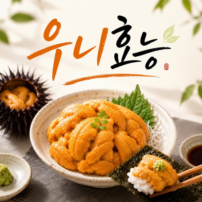 우니효능 7가지, 우니 성게알 영양성분부터 먹는법까지 총정리