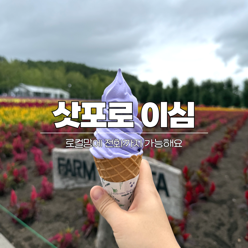 삿포로 이심 로밍도깨비 로컬망 데이터 무제한 추천 8월 일본 여행 후기