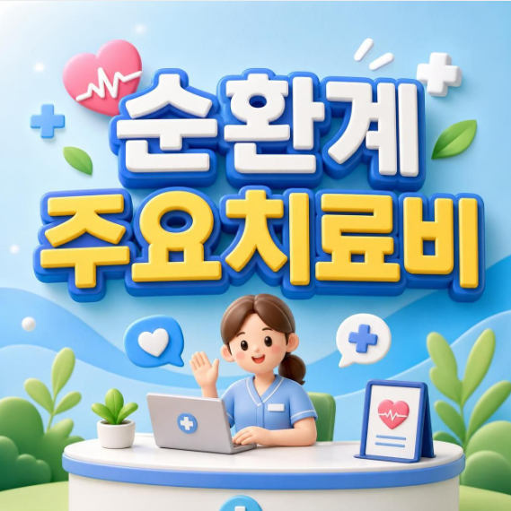 순환계 주요치료비 보장범위 총정리! 뇌혈관·심장질환 치료비 제대로 준비하는 방법