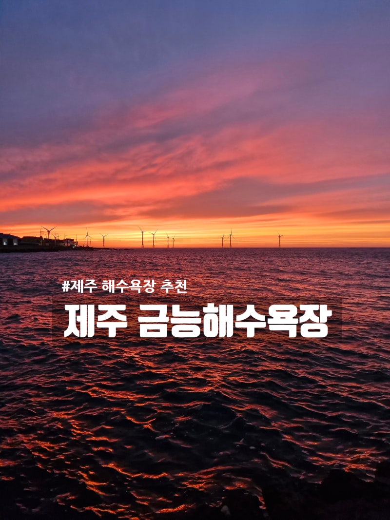 [제주 한림 가볼 만한 곳] 주차장 바로 앞 백사장 동선 최강! 금능해수욕장 온수 샤워, 편의시....