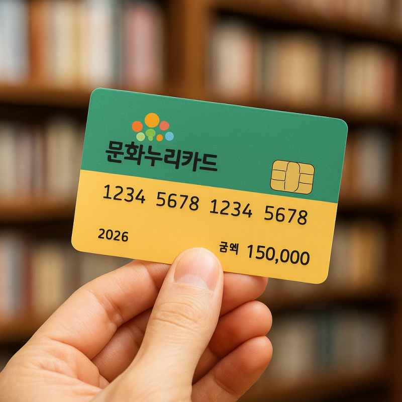 2026년 문화누리카드 사용처 총정리 추가지원금 받는 방법과 주의사항까지 확인하세요