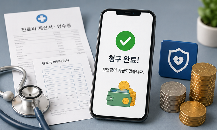 실손보험 청구, 서류 목록과 청구 기간 및 앱 전산화 방법