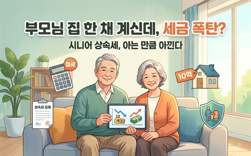 시니어 상속세 계산법 완벽 해부: 계산 공식부터 억 단위 세금 아끼는 3가지 팁