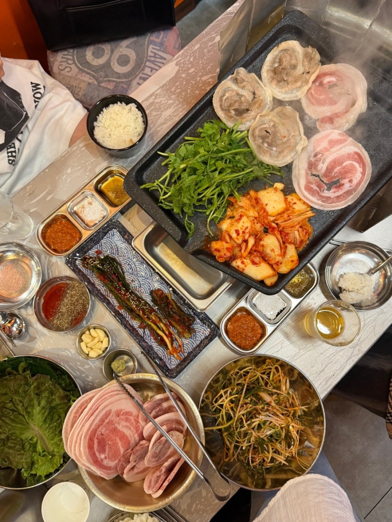 [송파/문정역 맛집] 미나리 꽃냉삼, 뽈항정살, 삼겹살 맛집 “미나리 냉삼”