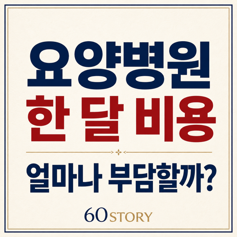 2026년 요양병원 한 달 비용은 얼마일까? : 입원진료비·식대·간병비·비급여