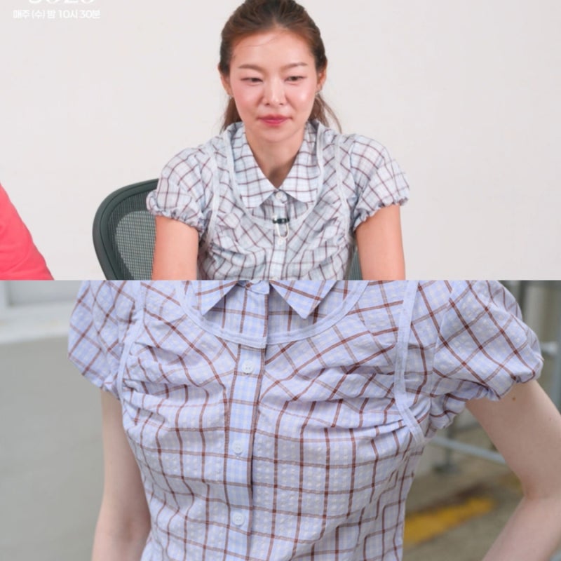 나는솔로 33기 모솔특집 266회 송해나 블라우스 옷 어디 거?