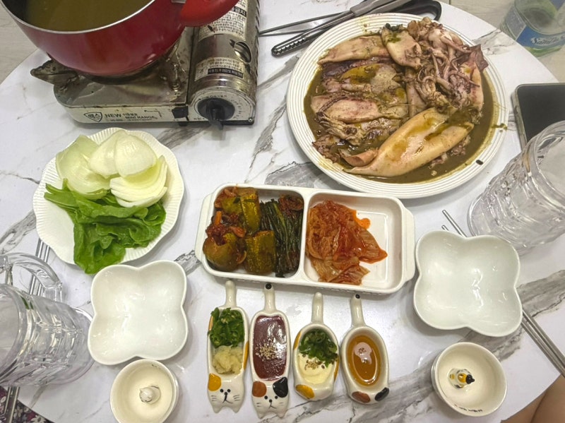 쿠팡 총알오징어 1kg 내돈내산 ㅣ 총알오징어 통찜 망했어요 오징어는 죄가 없다