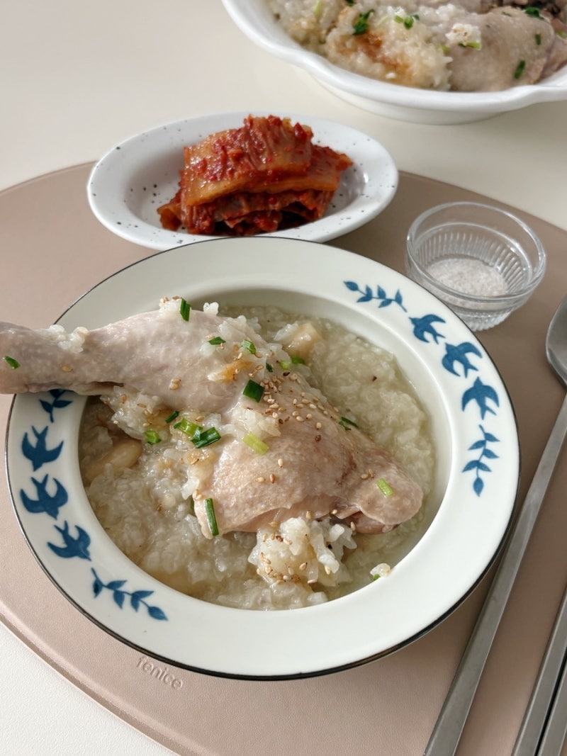 닭다리 누룽지백숙 레시피 쿠쿠 스피드팟 멀티쿠커로 만들기
