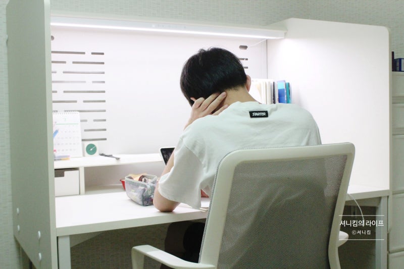 고등학생 책상 추천! 한샘 조이A 스크린데스크 좁은방 배치와 실사용기