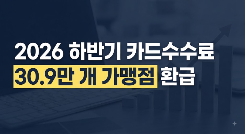 소상공인 카드수수료 환급 총정리 (+우대 기준 대상 조회 신청방법)