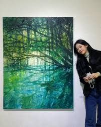 ノ・ユンソの絵画、女優の趣味だと思っていたら…経歴を見たら考えが変わります