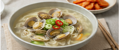 [바지락 칼국수] 이렇게 끓이니까 진짜 국물이 다르더라구요 (해감부터 완성까지)