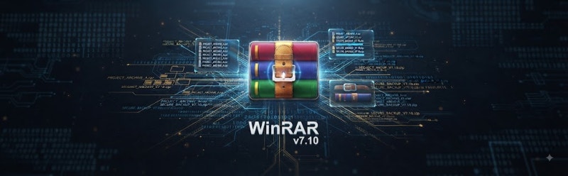 WinRAR v7.10 x64, 드디어 완성형! 압축률·속도·보안 싹 다 ....